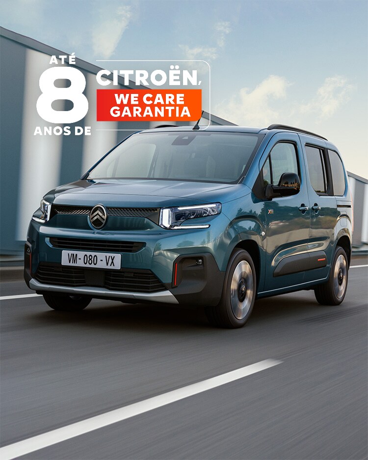 New ë-Berlingo on a highway